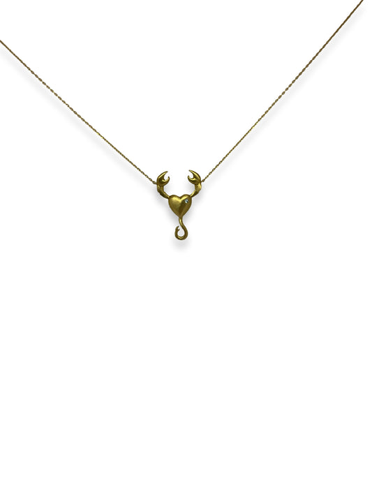 Scorpio Horoscope Necklace
