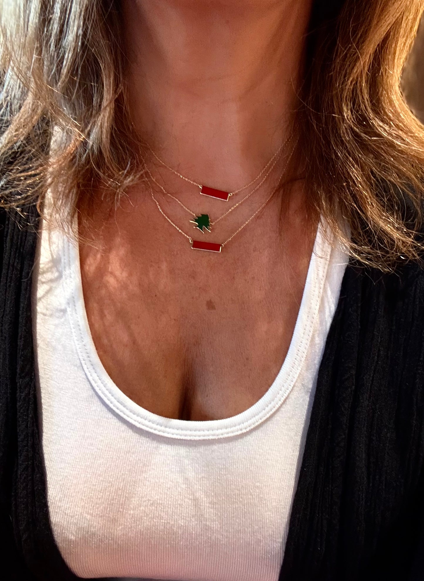 Lebanon flag deconstructed