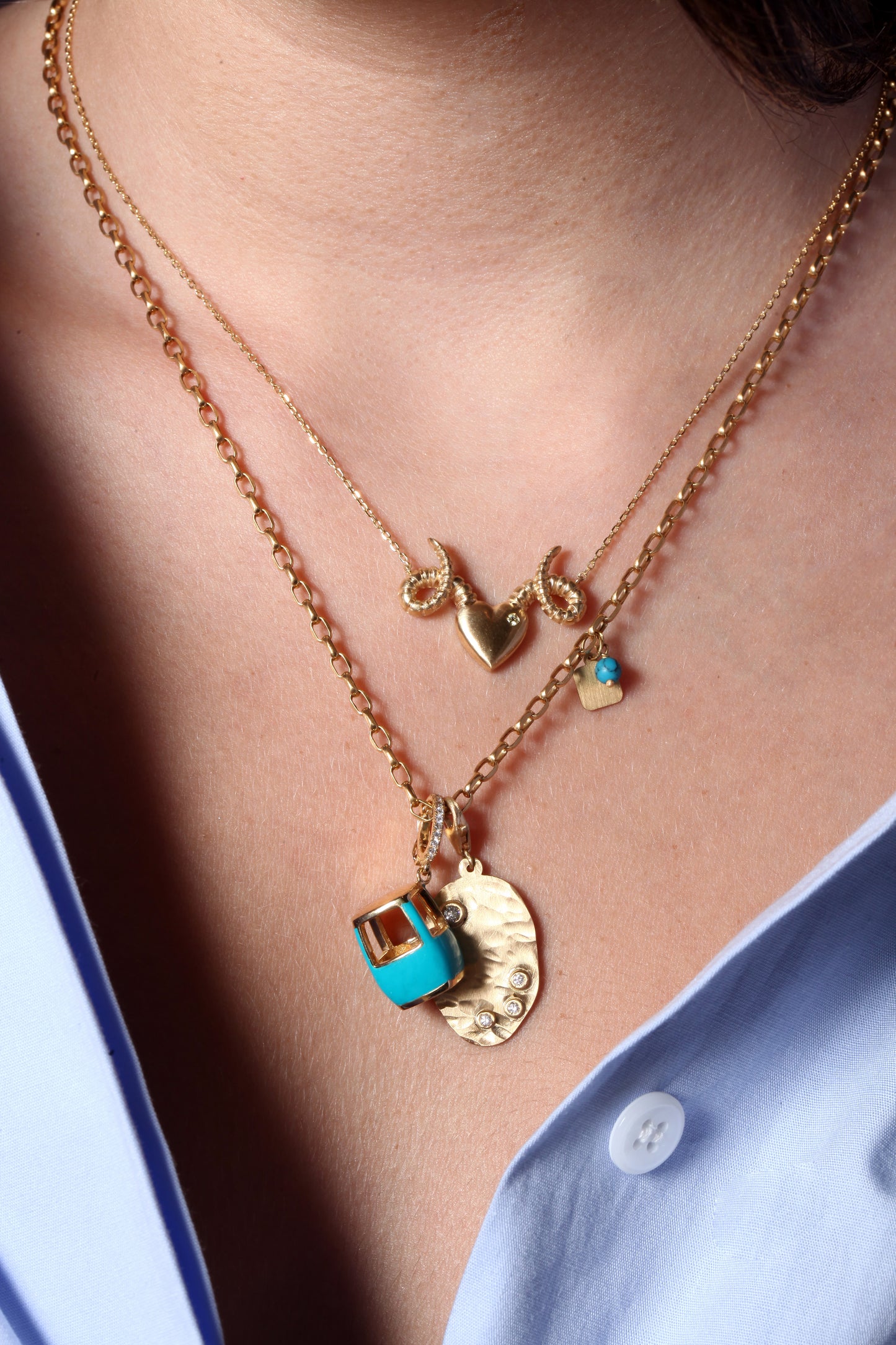 Aries Horoscope Necklace
