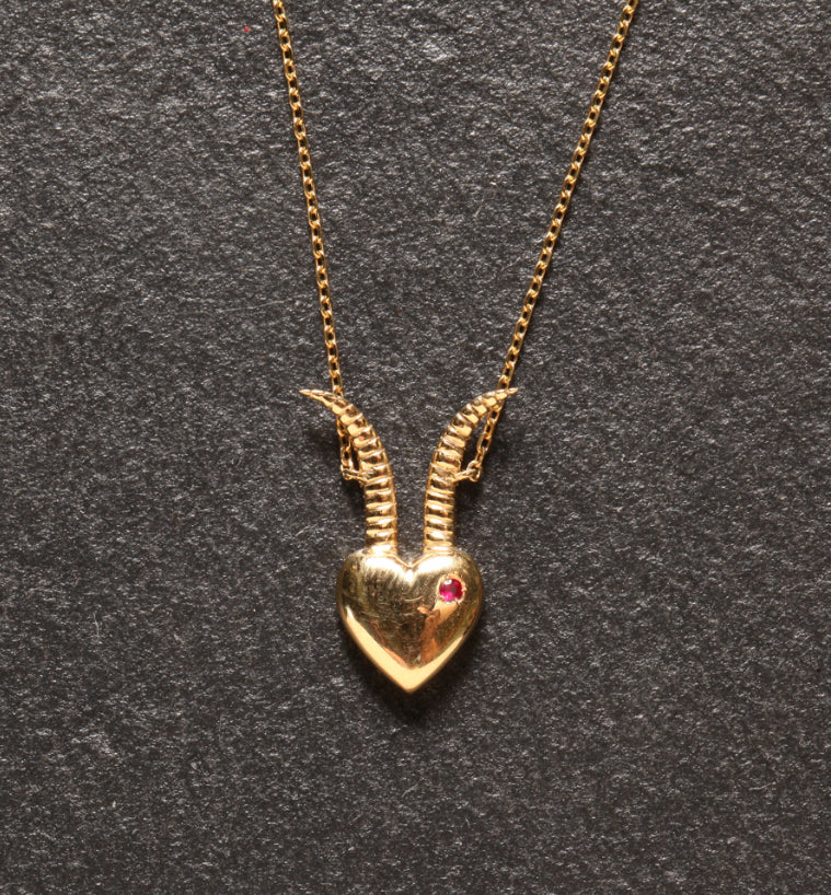 Capricorn Horoscope necklace