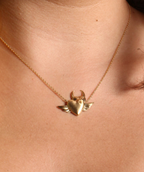 Gemini Horoscope necklace