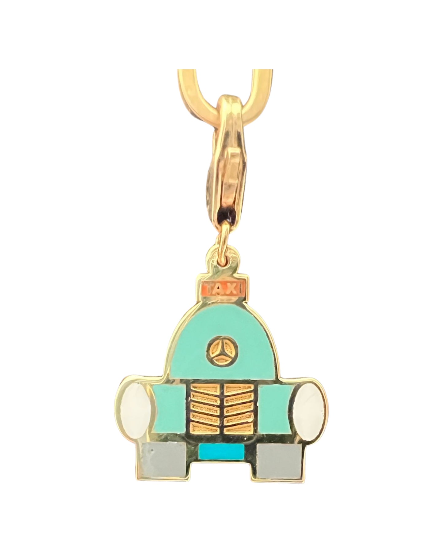 Lebanese charm collection - Teal Mercedes Taxi
