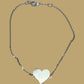 Heart bracelet hand made