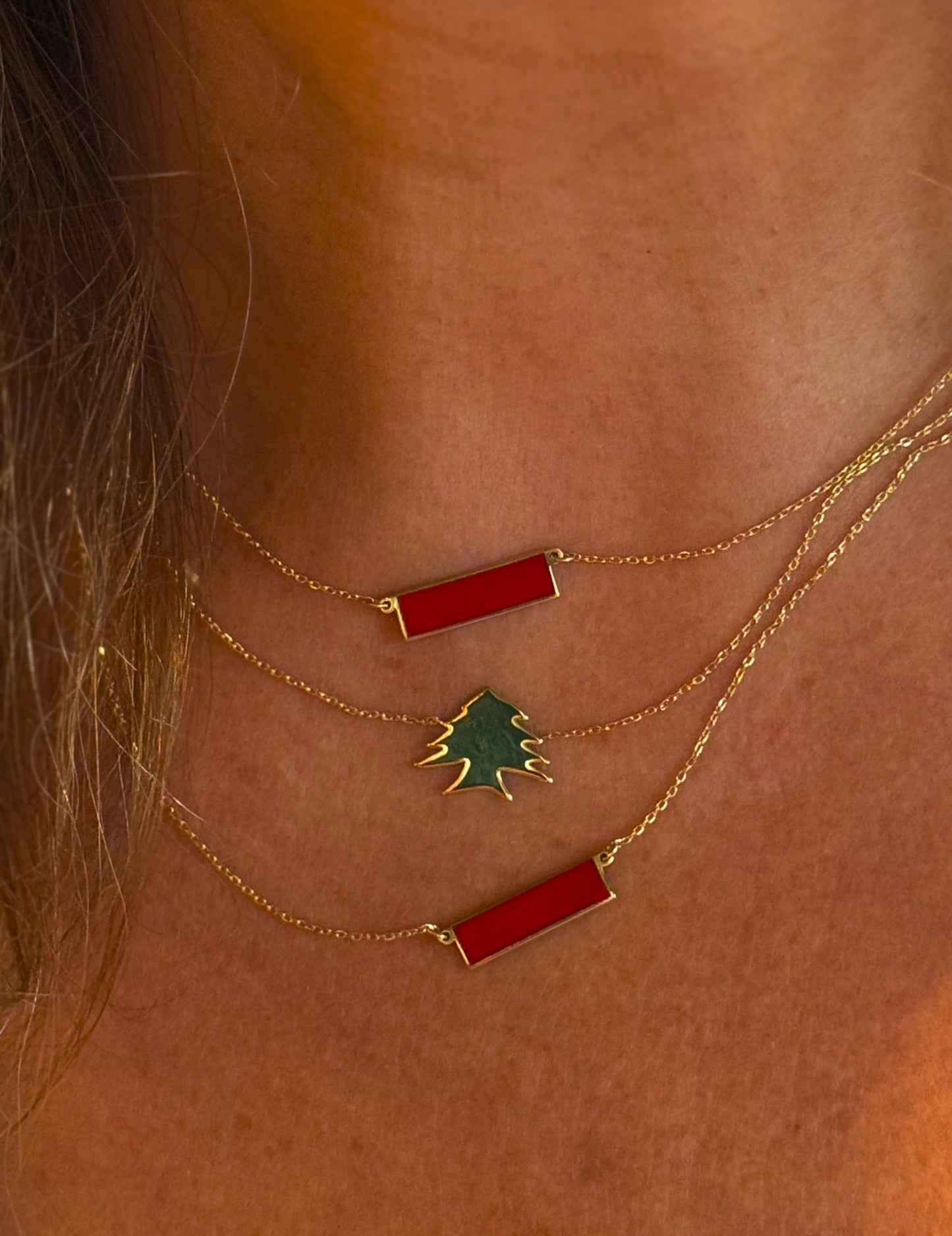 Lebanon flag deconstructed