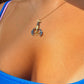 Lobster necklace 2 ways
