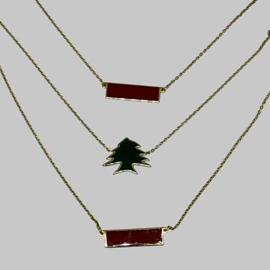 Lebanon flag deconstructed