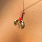 Lobster necklace 2 ways