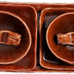 "Chinese Red" Sushi set for two