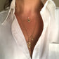 Simple chain in yellow gold