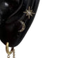 Shooting Star Earring, black rhodium and a diamond