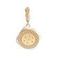 Special Lebanon edition. Biscuit w Raha in solid gold and white enamel charm